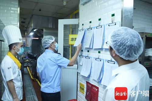 海口美兰区开展 随机查餐厅 活动 加大餐饮食品安全及浪费行为监管